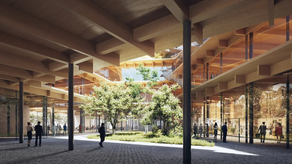 Pre-04_Exterior Render_Courtyard