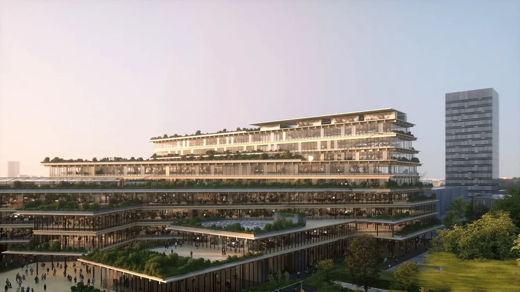 V-04_Exterior Render_Flyover-SouthEast